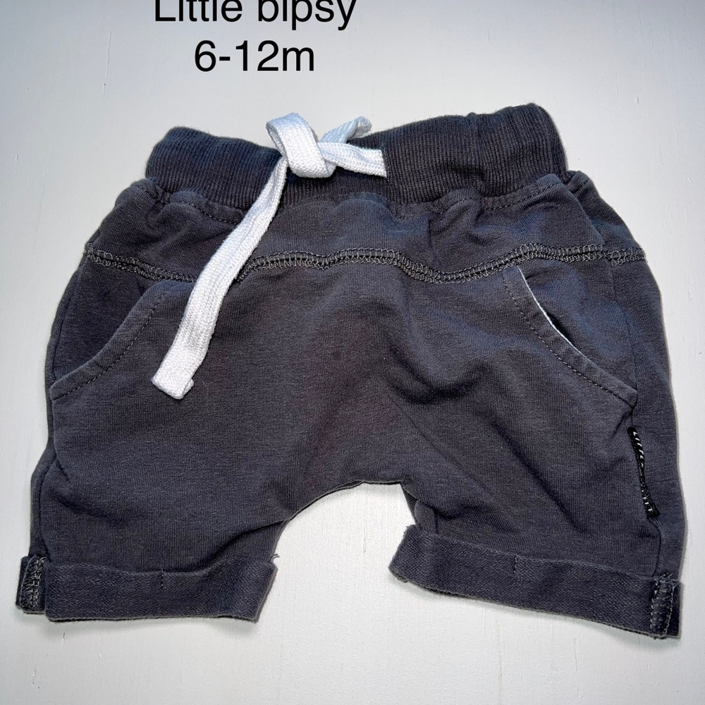 Little Bipsy Baby Shorts - Gray